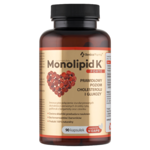 MONOLIPID K® FORTE (90 szt.) – Monakolina K i Bergamotka (Ekonomiczna Kuracja)