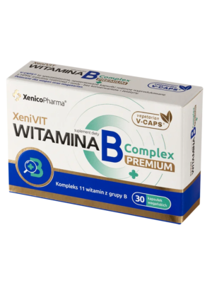 XeniVIT Witamina B Complex Premium – Pełne Spektrum (11 Składników Aktywnych)