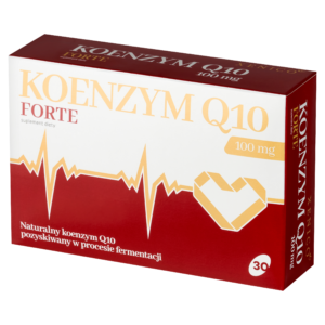 Koenzym Q10 FORTE – Maksymalna Energia dla Serca (100 mg)
