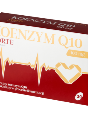 Koenzym Q10 FORTE – Maksymalna Energia dla Serca (100 mg)