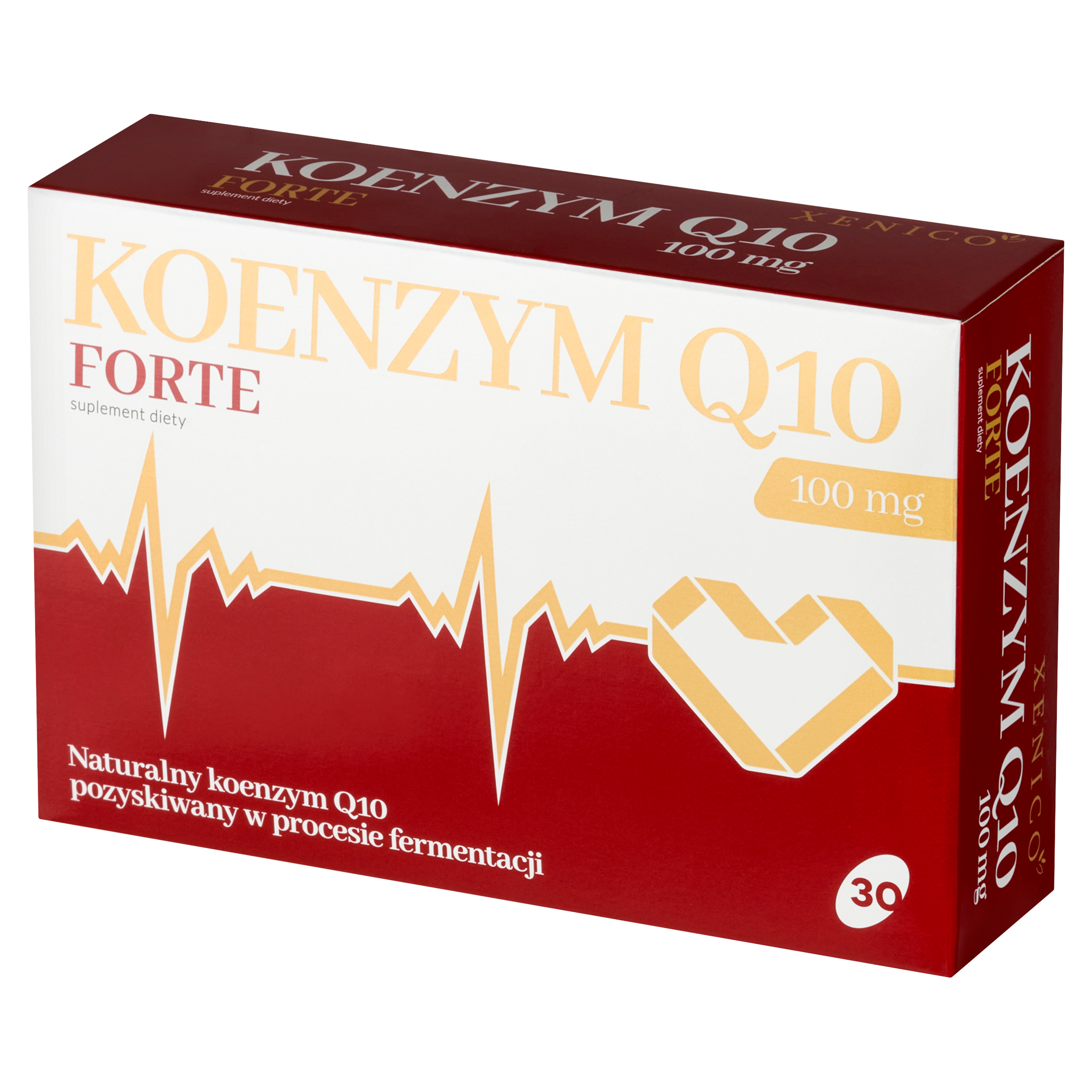 Koenzym Q10 FORTE – Maksymalna Energia dla Serca (100 mg)