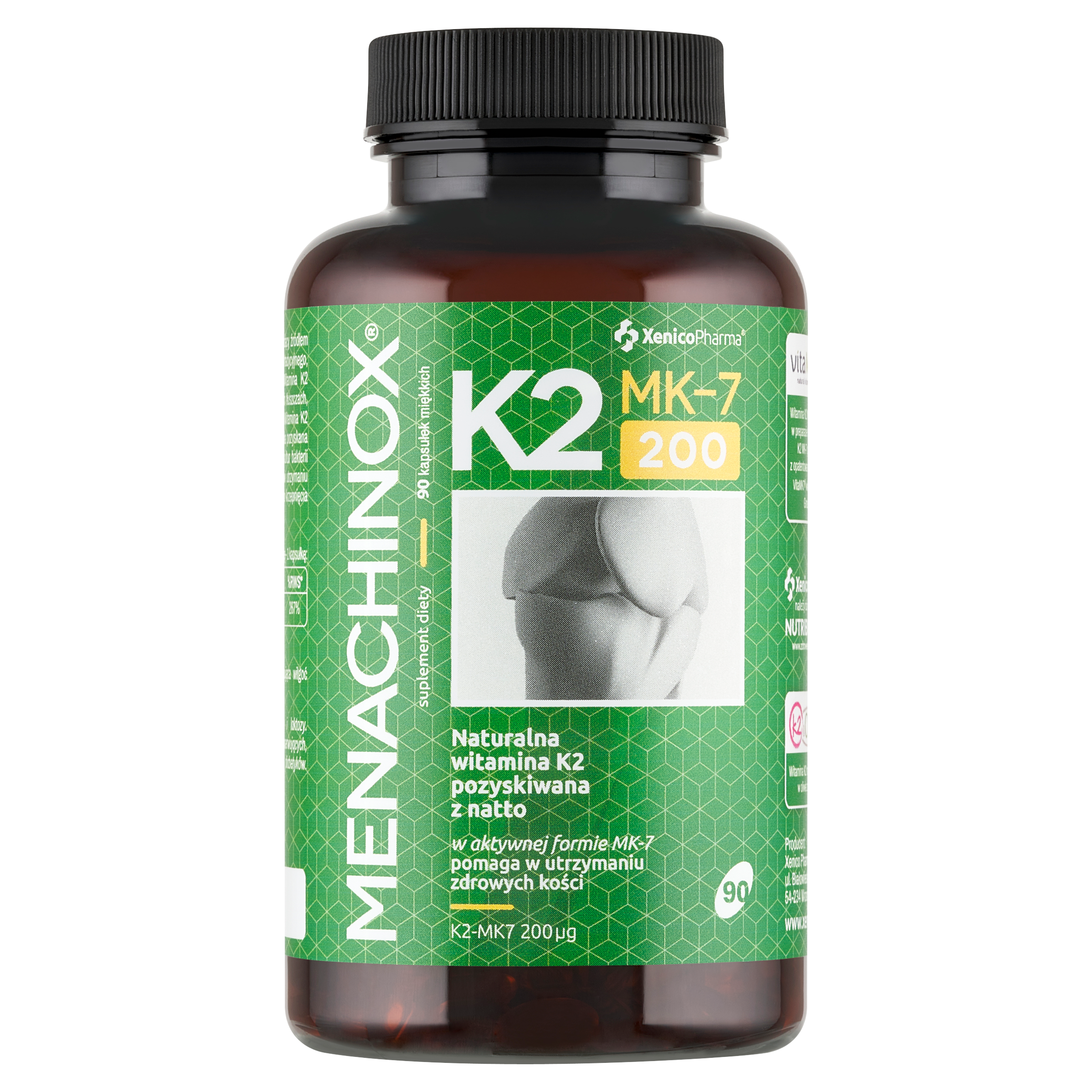 Menachinox® K2 200 (90 szt.) – Podwójna Siła w Ekonomicznej Formie