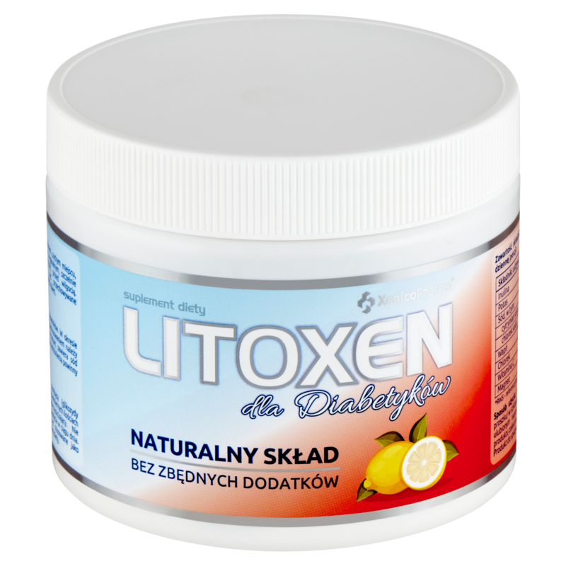 5905683269230 Litoxen dla Diabetyków (Cytrus) – Orzeźwienie bez Cukru (Stewia + Inulina)