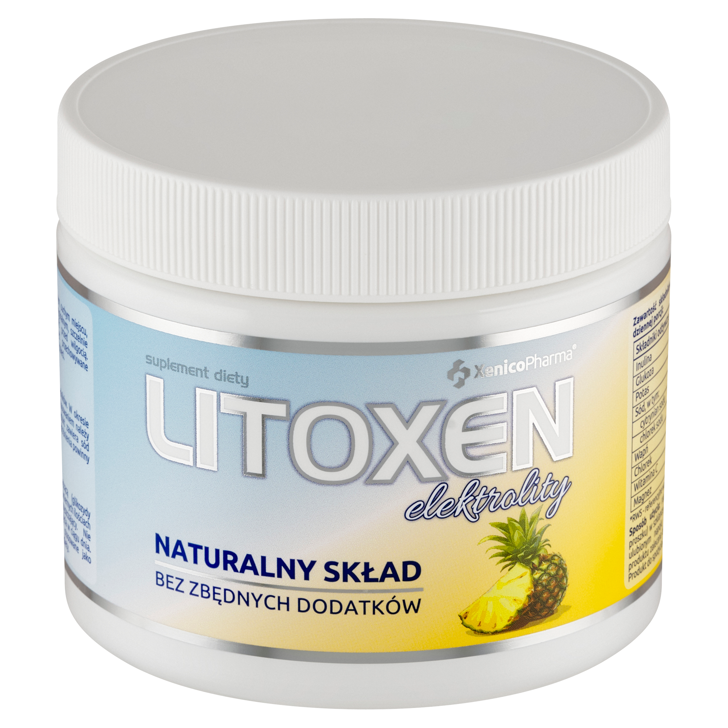 Litoxen Elektrolity (Ananas) – Naturalne Nawodnienie (Z Glukozą i Inuliną)