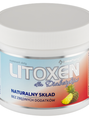 Litoxen dla Diabetyków (Ananas) – Elektrolity ze Stewią i Inuliną