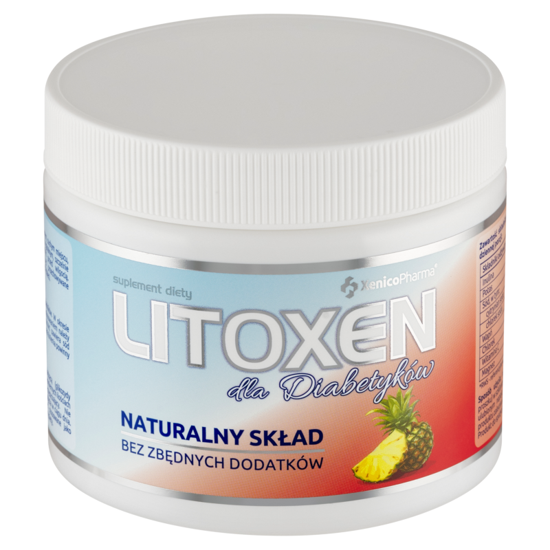 Litoxen dla Diabetyków (Ananas) – Elektrolity ze Stewią i Inuliną
