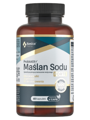 ProbiotiX+ Maślan Sodu FORTE (60 szt.) – Długofalowa Regeneracja Jelit