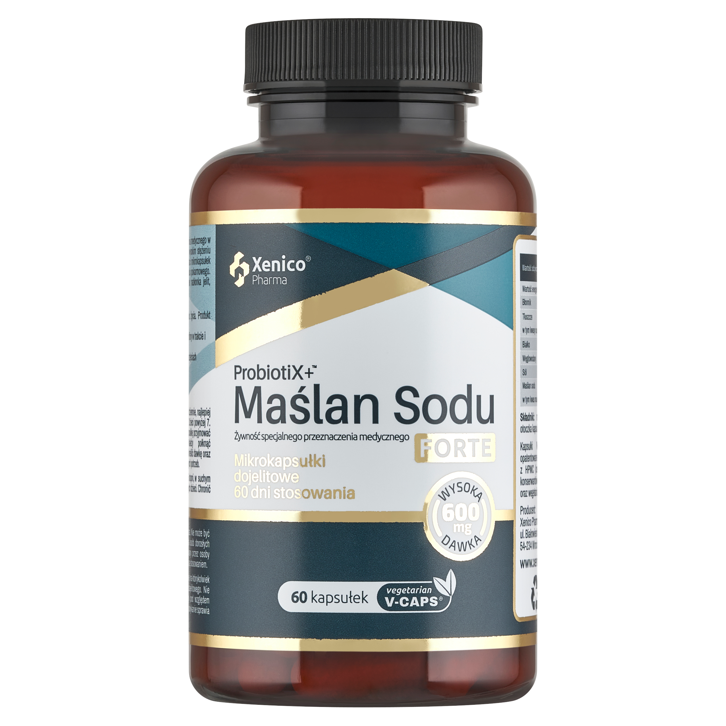 ProbiotiX+ Maślan Sodu FORTE (60 szt.) – Długofalowa Regeneracja Jelit