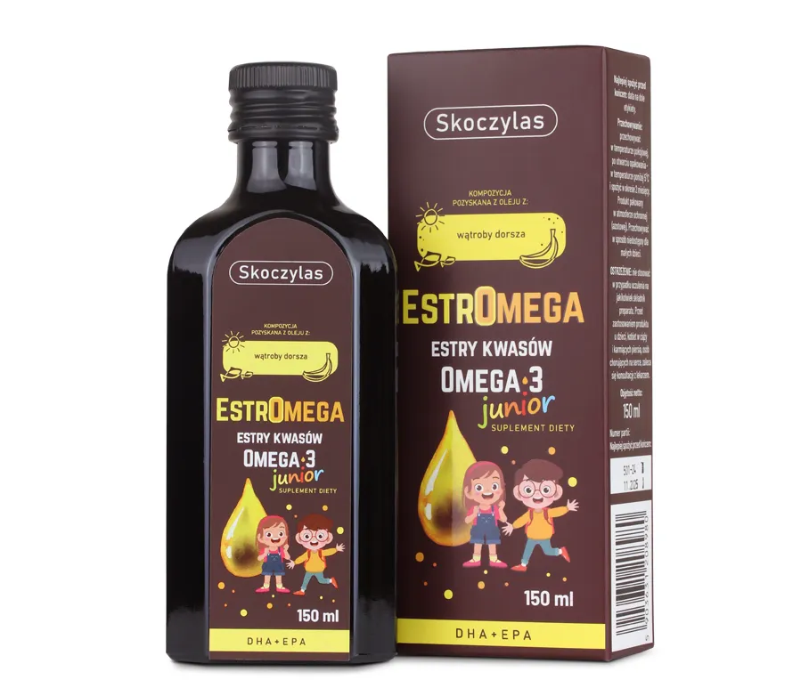 ESTROMEGA rybie kwasy omega-3 junior 150 ml