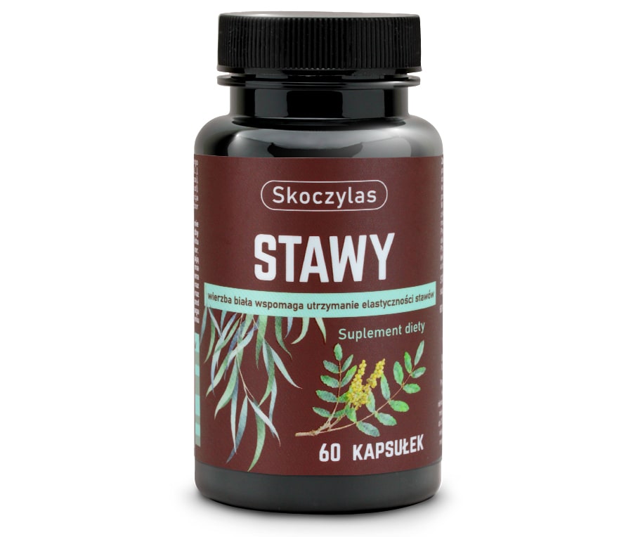 Stawy — kadzidłowiec, wierzba, ashwagandha, sosna