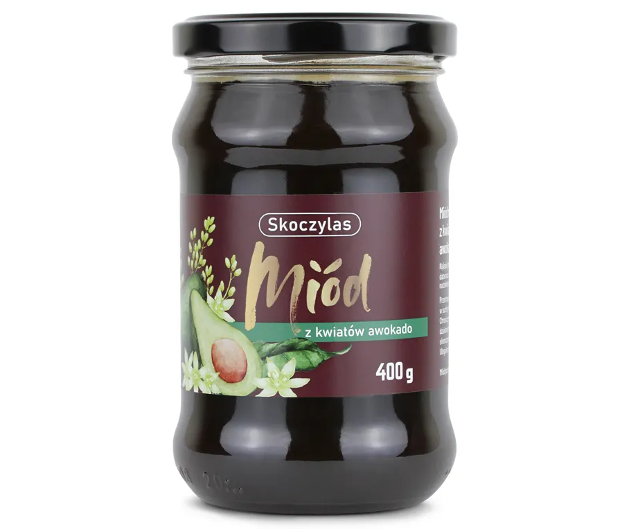 Miód z kwiatów awokado
