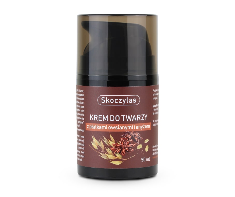 Krem do twarzy z płatkami owsianymi i anyżem - 50 ml