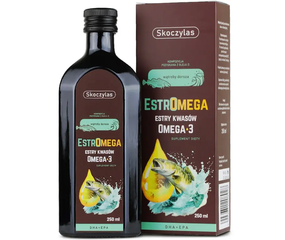 ESTROMEGA rybie kwasy omega-3 DHA + EPA 250 ml