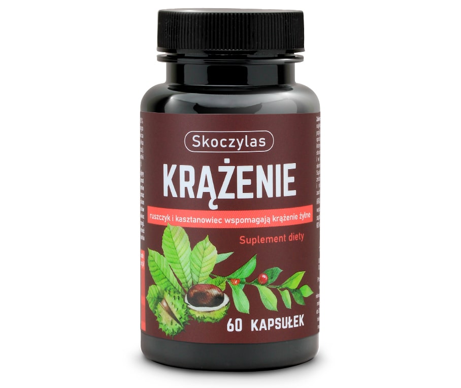 Krążenie — ruszczyk, diosmina, kasztanowiec