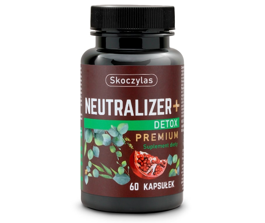 Neutralizer Detox — kwas alfa-liponowy, astaksantyna i beta-glukan