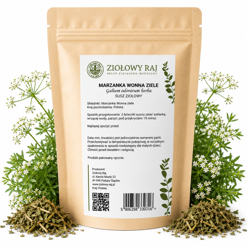 Marzanka wonna ziele prosta Marzanka wonna ziele 50g Ziołowy Raj