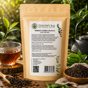 Herbata czarna liściasta 100g (Ceylon) Ziołowy Raj